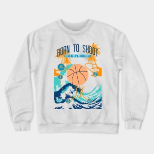 Basketball Born to shoot playbook 08 Crewneck Sweatshirt